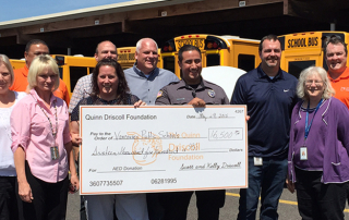 Photo: Driscoll donation