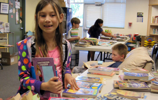 Fruit Valley Community Learning Center, book swap, literacy