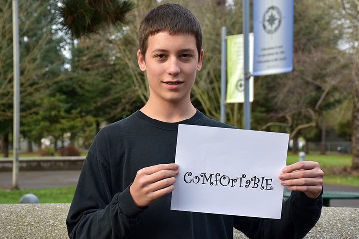 Flex Academy student