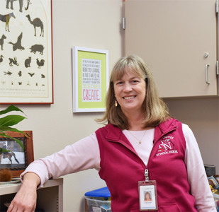 Valerie Hunt, nurse, Fort Vancouver High School