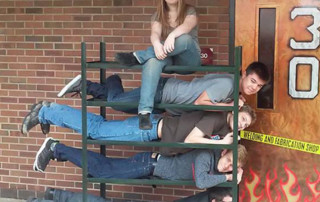 Photo: Fort welding students