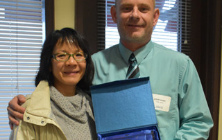 Photo: Steve Vance and his wife Ahn