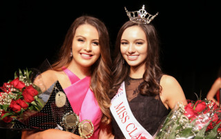 Karsyn Brinkley and Payton May, first runner up and Miss Clark County Outstanding Teen