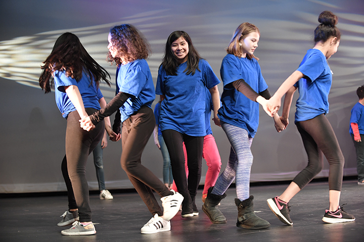Anderson students perform at the 2018 dance festival