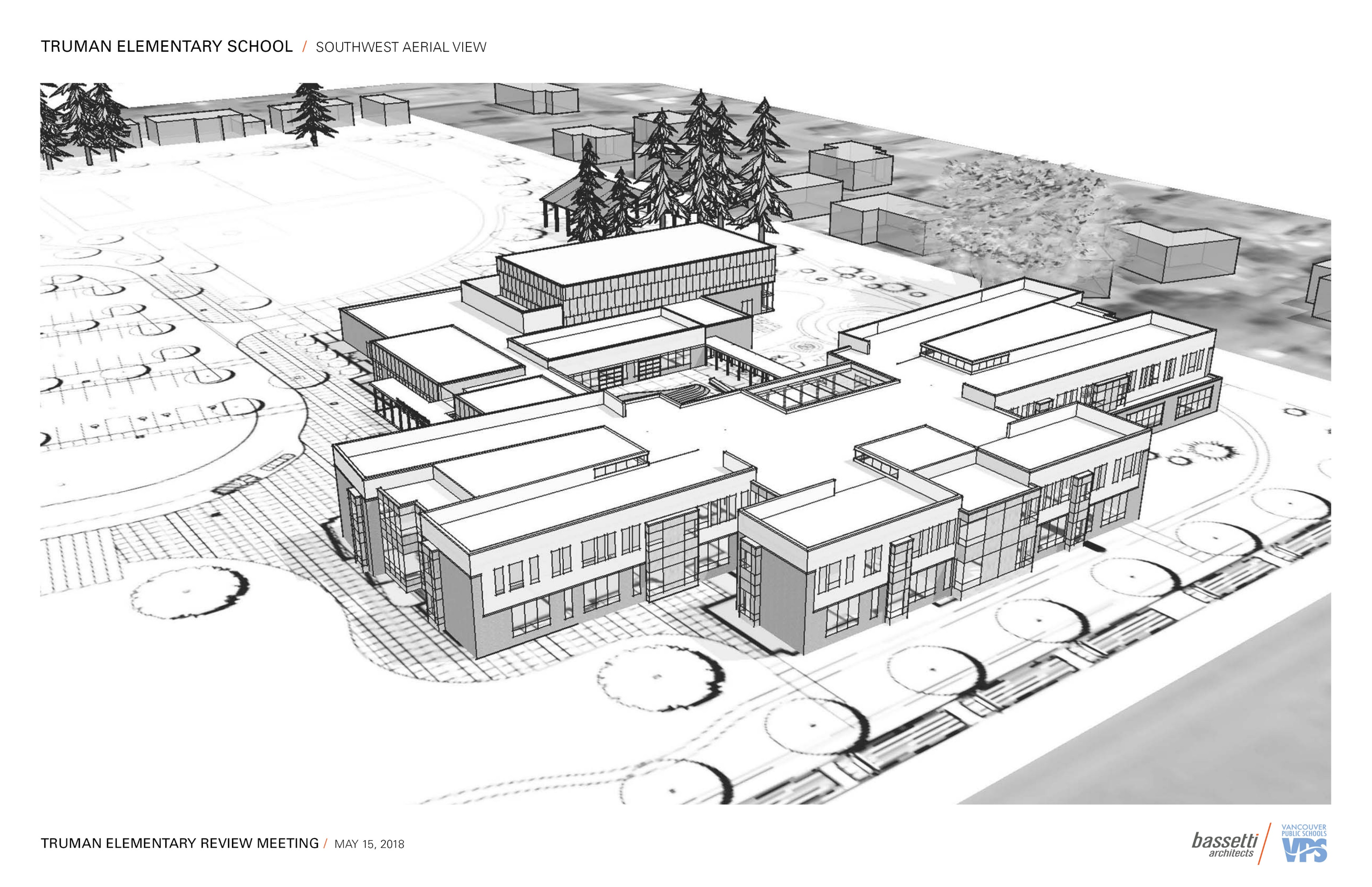 Truman Elementary new design rendering