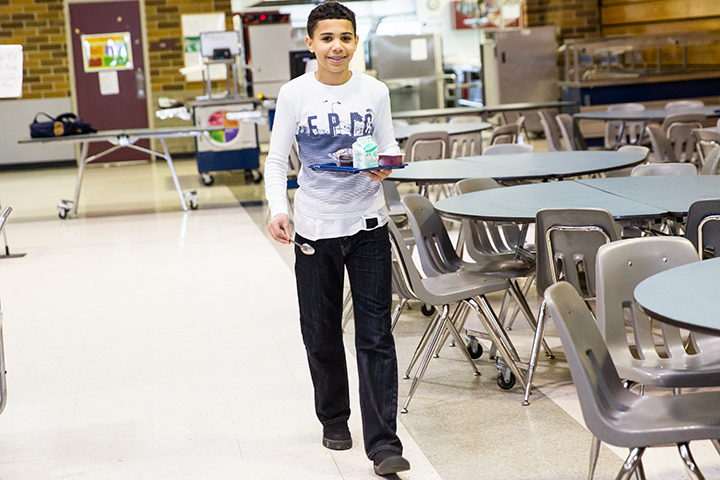 Discovery Middle School student William Clark