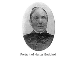 Portrait of Hester Goddard