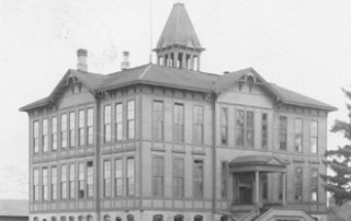 Central School was built 13th Street and Franklin.