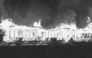 In 1948, Ogden Meadows High School was destroyed by fire.