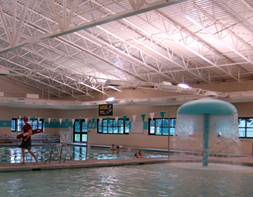 The pool at Propstra Aquatic Center.