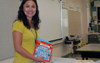 Spanish Immersion classroom at Harney Elementary School.