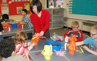 Chinese Immersion Program begins in the fall for students entering kindergarten at Ben Franklin Elementary School.