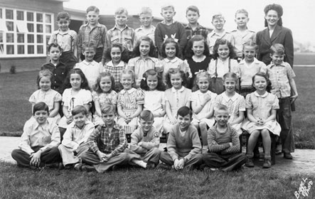3rd grade, John R. Rogers Elementary School, March 1947