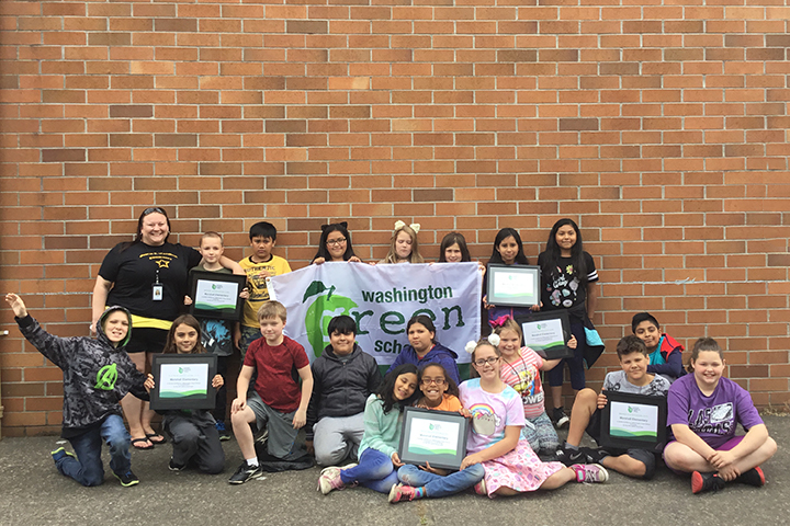 Marshall Elementary's Green Team