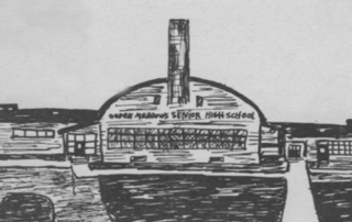 Drawing of Ogden Meadows Senior High School