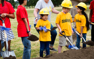 Groundbreaking for the new Marshall Elementary and McLoughlin Middle School