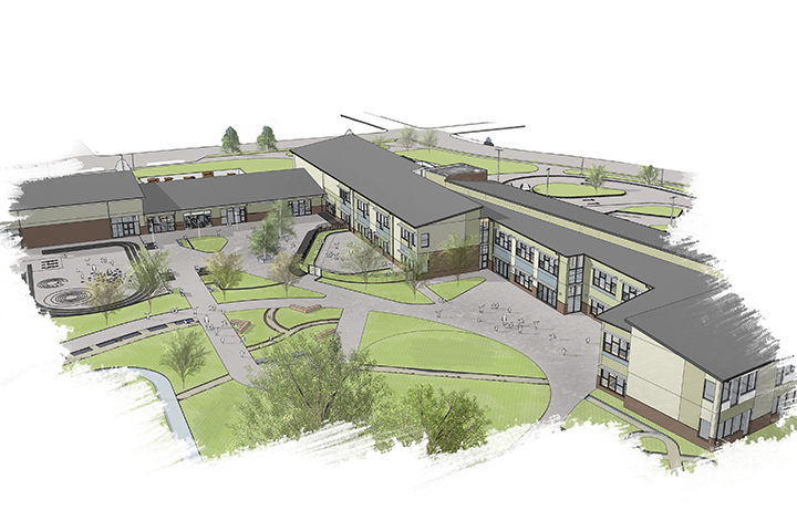 Rendering of the new King Elementary