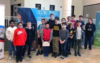 Competitors in the regional History Bee