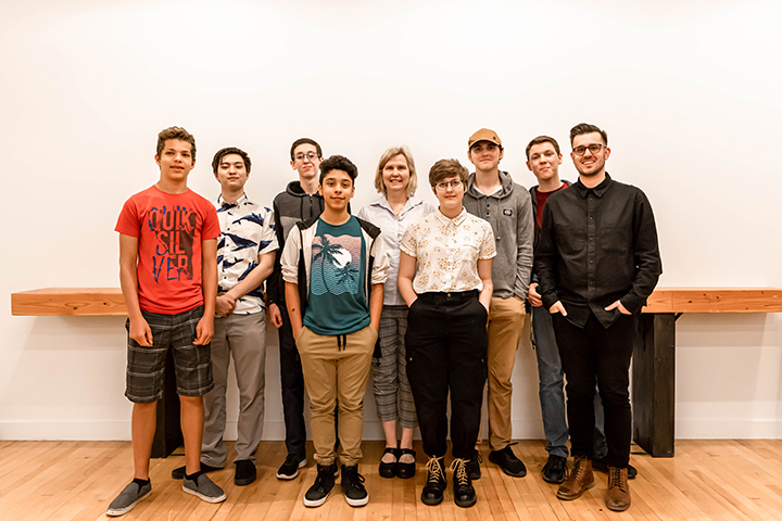 Students who participated in the 2019 Design Co-Mission