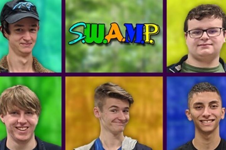 S.W.A.M.P.: Tyler Sharp, Luke Williamson, Kyle Armstrong, Noah Mariotti and Ryan Prudente