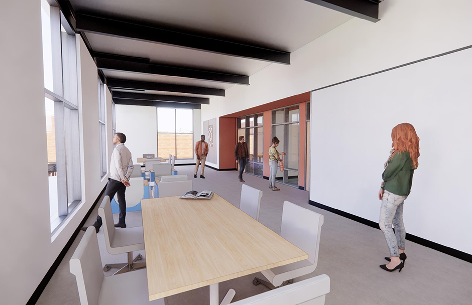 Rendering of a new VSAA classroom