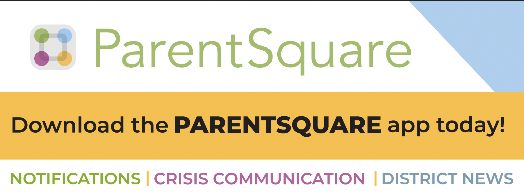 Download the PARENTSQUARE app today!