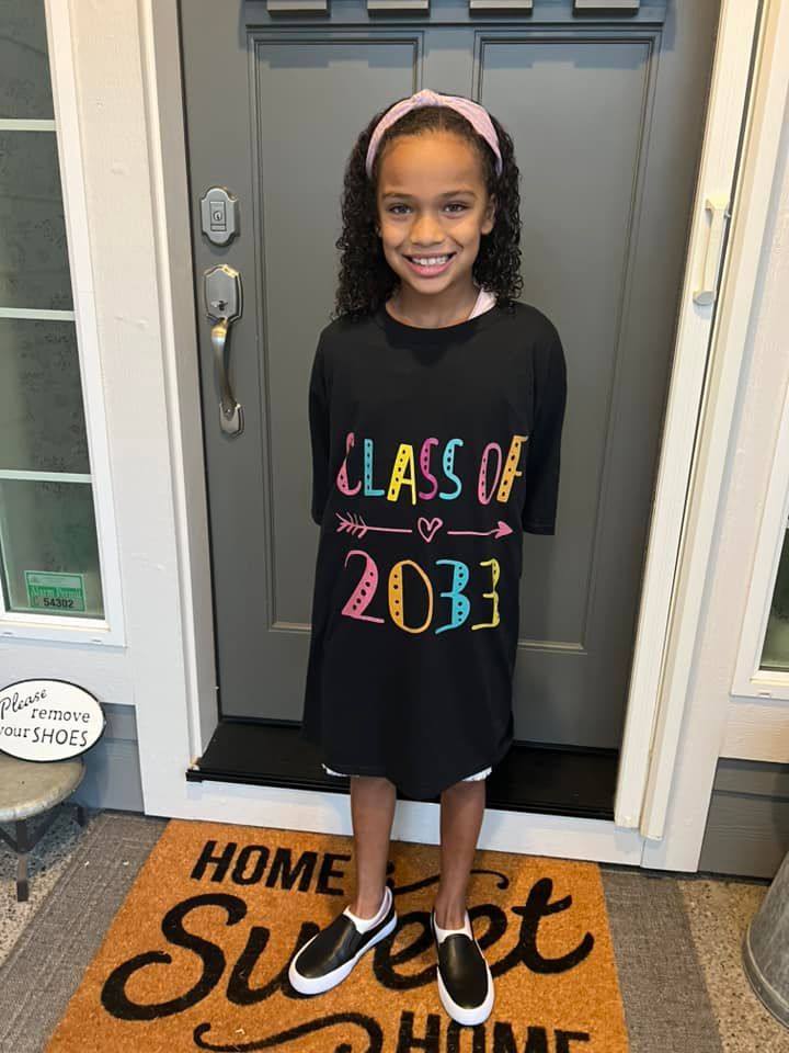 First Day of School 2023, Marshall student