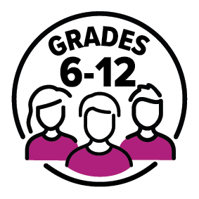 Grades 6-12 icon
