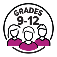 Grades 9-12 icon