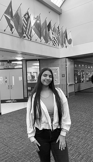 Guadalupe, a student at Fort Vancouver High School
