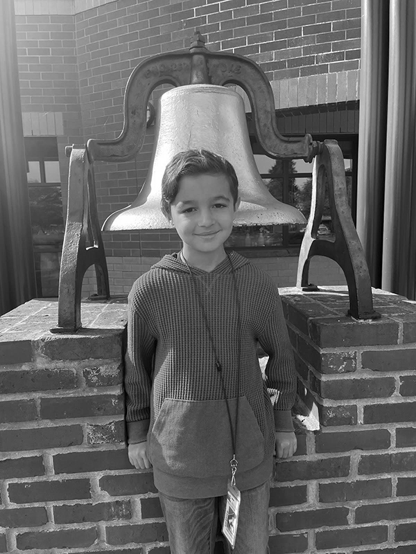 Nick a student at Hazel Dell Elementary School