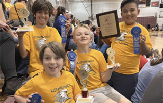 Eisenhower Elementary School students wins team and individual awards.