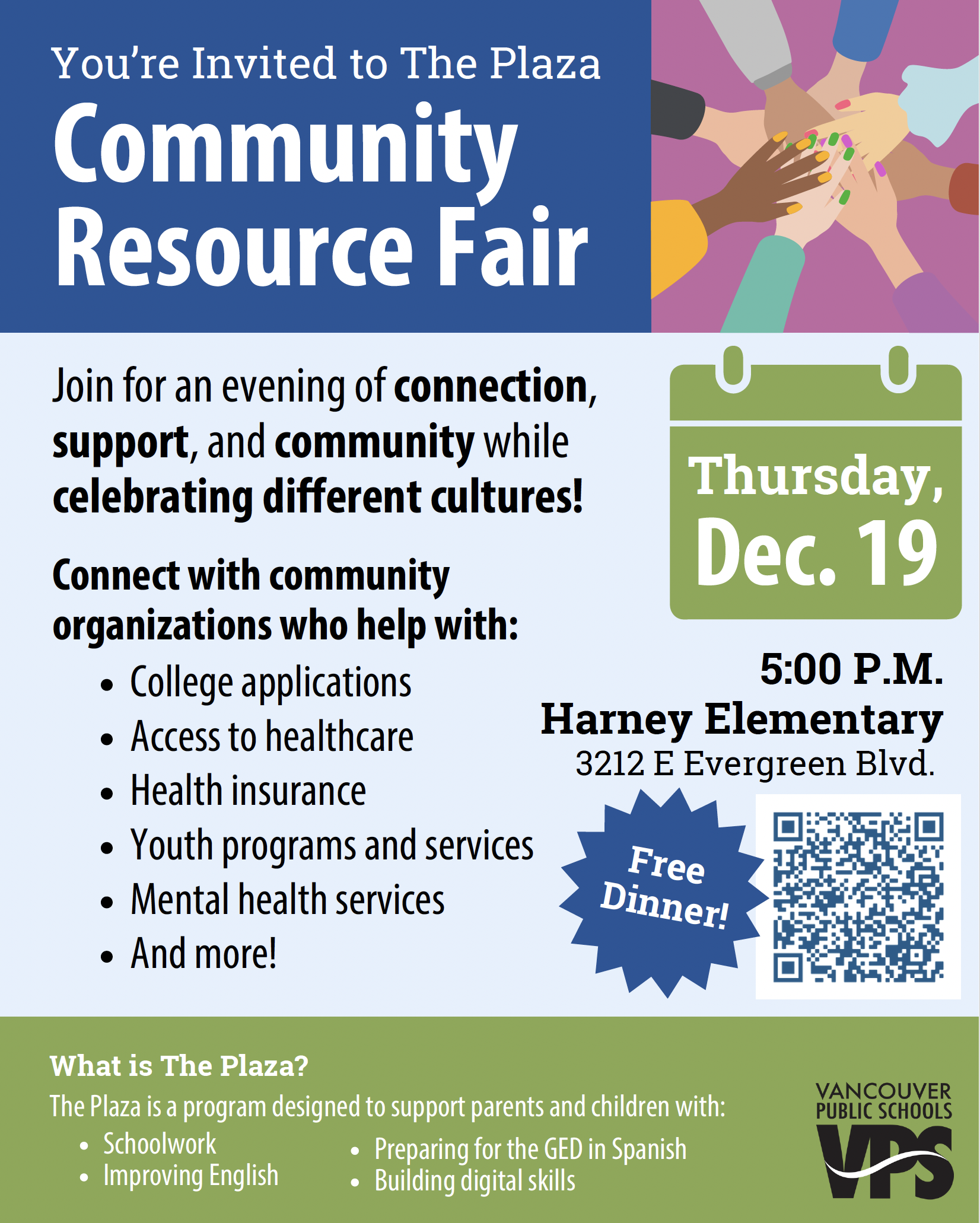 Community Resource Fair flyer