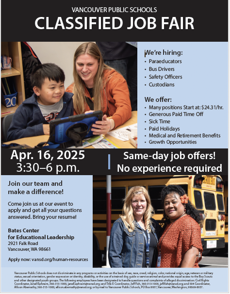 Classified Job Fair 2025