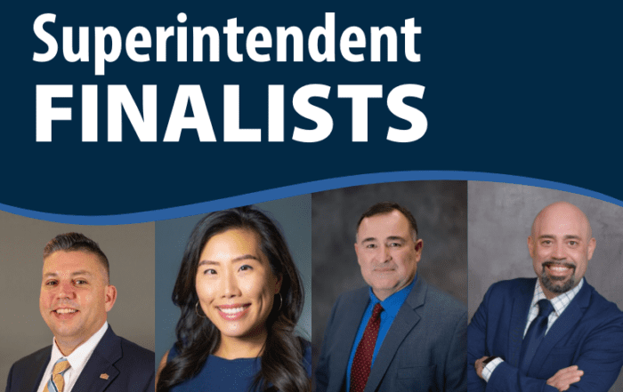 Superintendent Finalists
